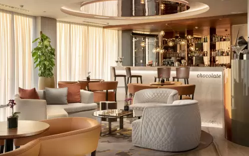 CHOCOLATE BAR INTERIOR